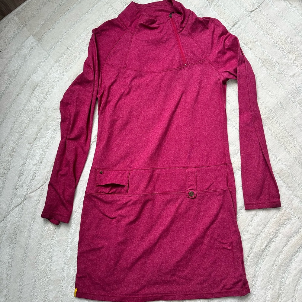 Lolë Women's Long-Sleeve Pullover Dress - M